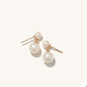 NEW Meijuri Essential Pearl Earrings